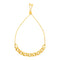 Adjustable Chain Bracelet in 14k Yellow Gold